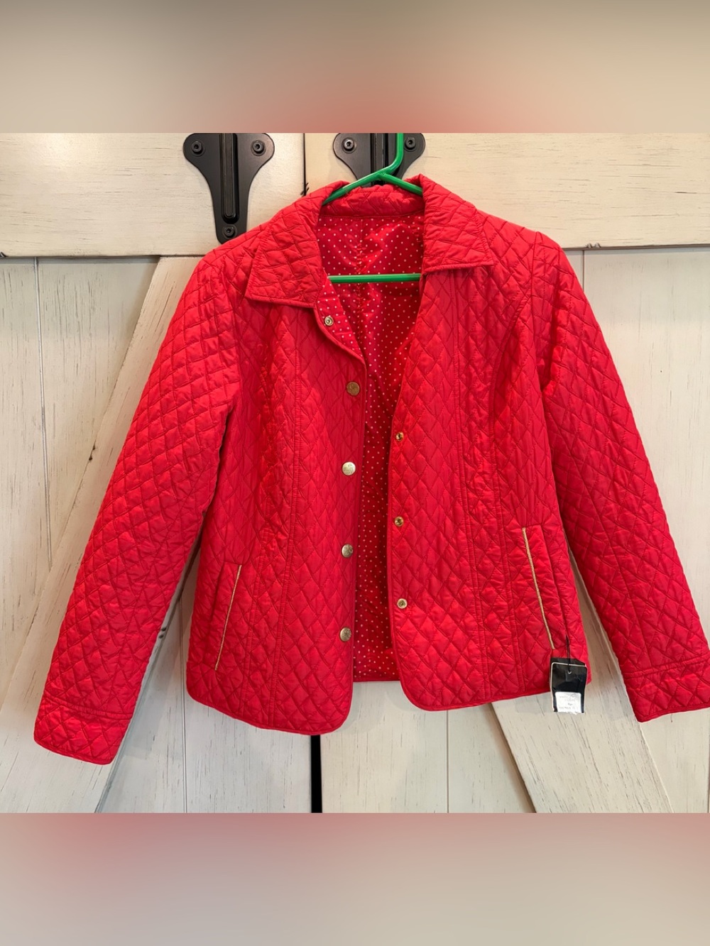 Sensibly Chic Flair Reservable Jacket - Classic Snaps Coat Size Small
